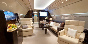 Airbus A318 Elite vip airliner interior