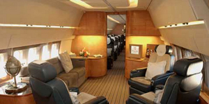 Boeing 757 VIP vip airliner interior