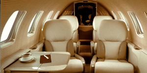 Cessna Citation Bravo light jet interior
