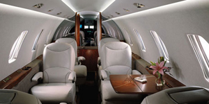 Cessna Citation Excel / XLS midsize jet interior