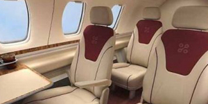 Eclipse 500 very light jet interior