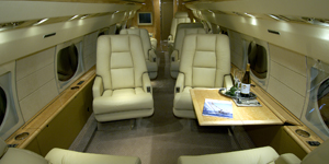 Gulfstream III / G3 heavy jet interior