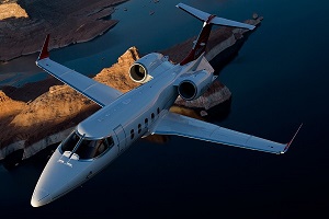 Learjet 60 midsize jet for charter in Mexico