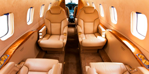 Piaggio Avanti turboprop interior