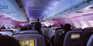 Airbus A320 vip airliner interior