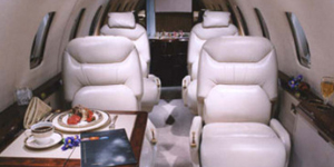 Cessna Citation VII midsize jet interior