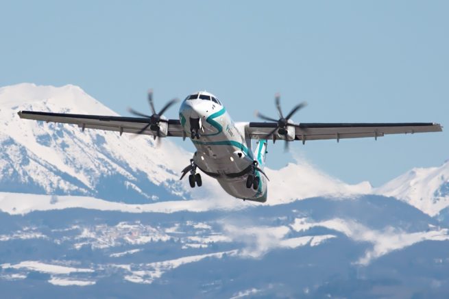 ATR 72F cargo aircraft for Mexico private jet charter