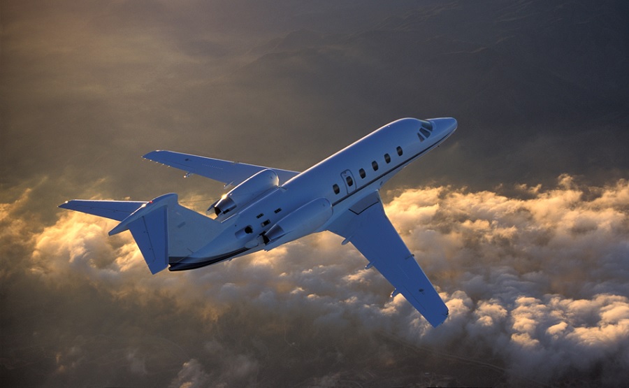 Cessna Citation III midsize jet interior