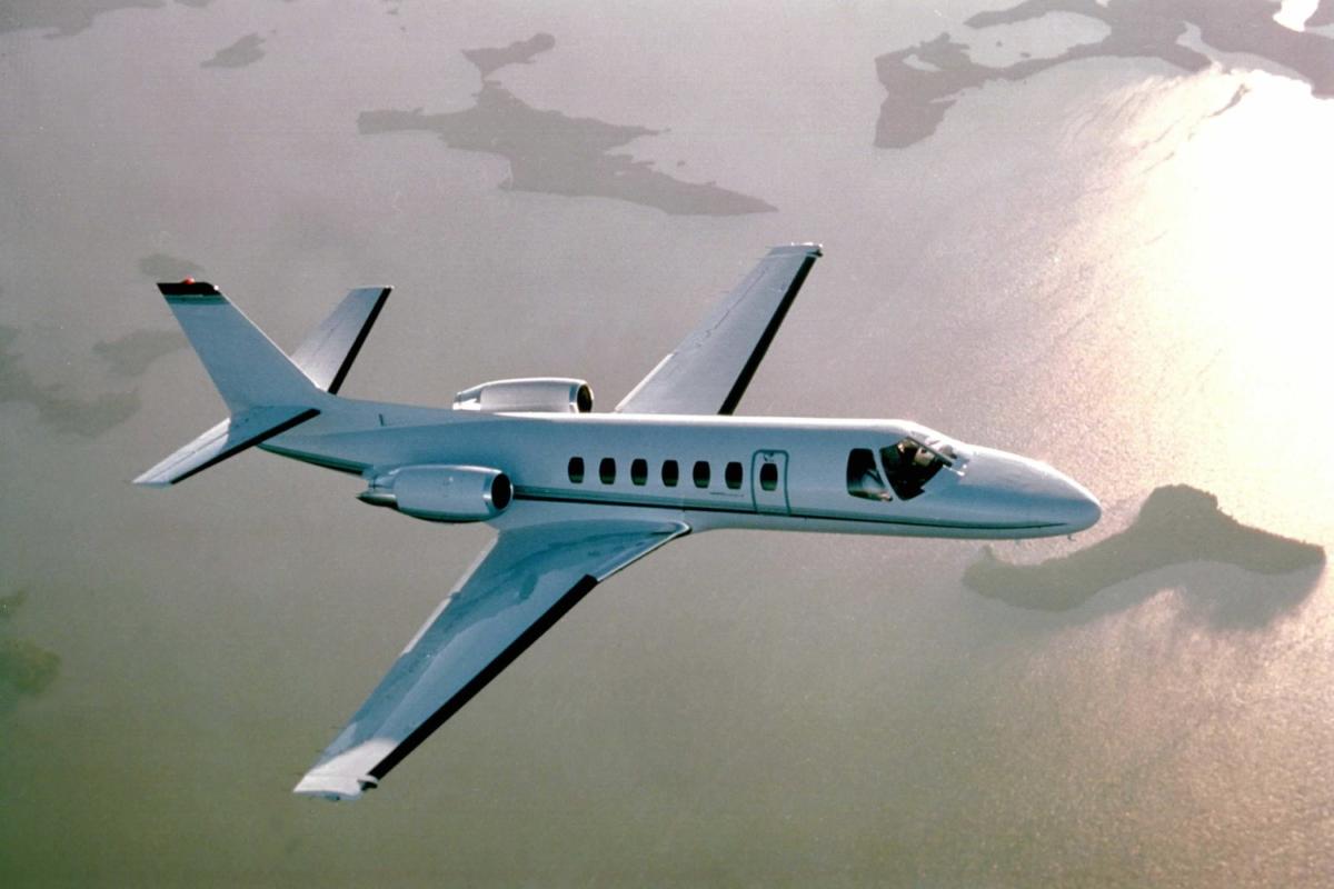 Cessna Citation Ultra light jet interior