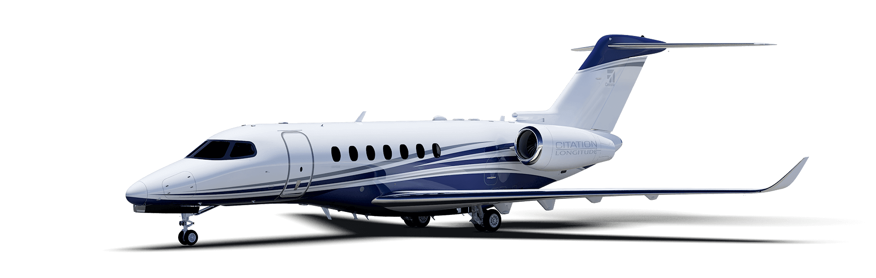 Cessna Citation Longitude super midsize jet interior
