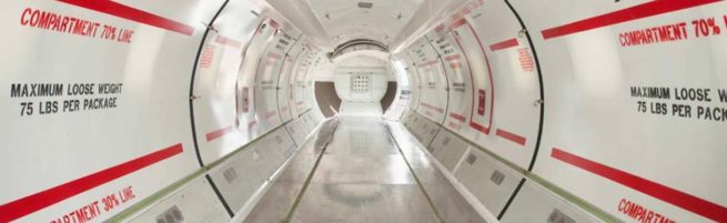 Embraer EMB-120 Brasilia cabin interior for Mexico charter
