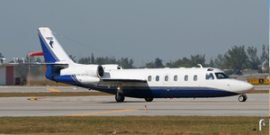 Westwind II super light jet for charter in Mexico