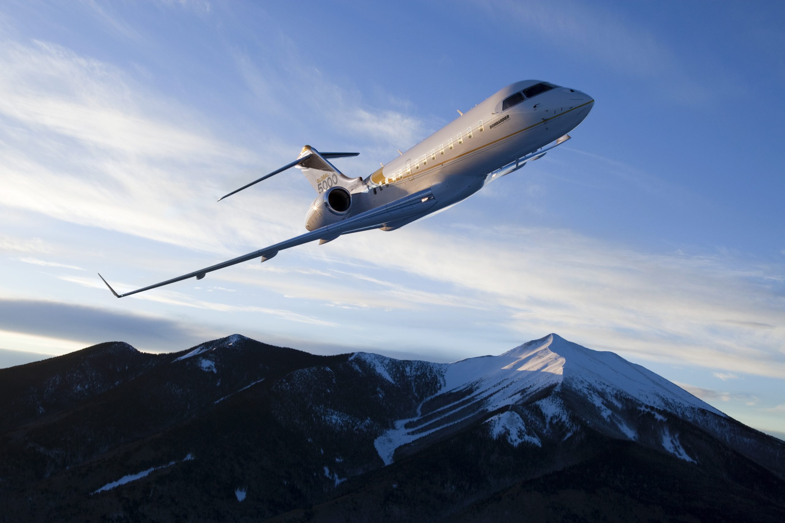 Global 5000 long range jet for charter in Mexico